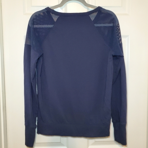 ATHLETA Citytime Crewneck Sweatshirt Navy Blue Size: S - Picture 7 of 11
